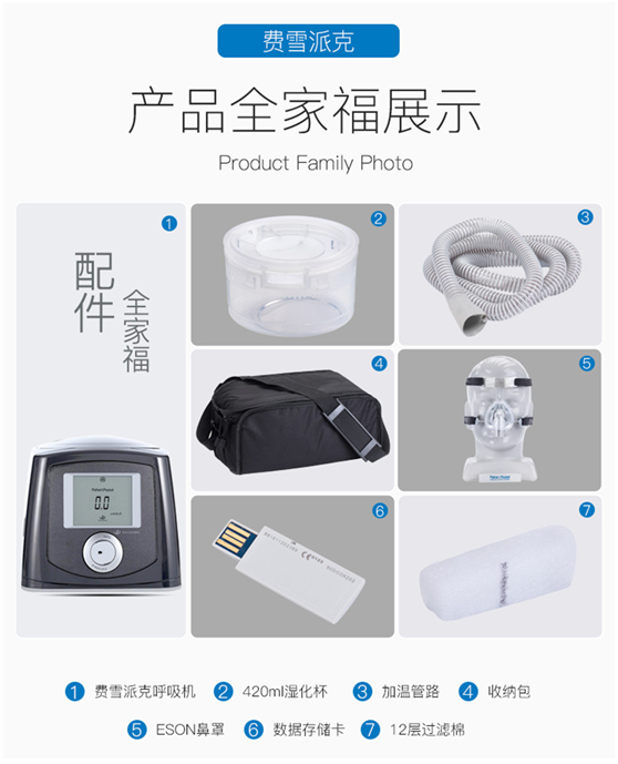 费雪派克ICONNAA半自动呼吸机(图16)